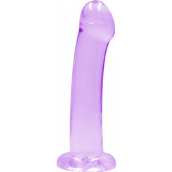 Shots RealRock Non Ρεαλιστικό Dildo με Βεντούζα 17cm Μωβ