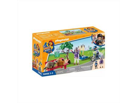 Playmobil Duck On Call Επιχείρηση Αστυνομίας Σύλληψη Κλέφτη για 3-5 Ετών 70918