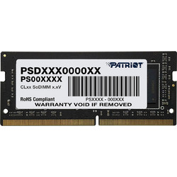 Patriot 8GB (1X8GB) DDR4 RAM 3200MHz C22 SoDimm