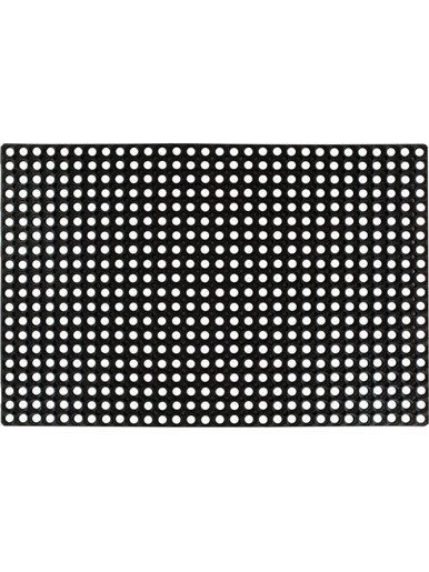 vidaXL Ποδόμακτρο 16 χιλ. 80 x 120 εκ. από Καουτσούκ 155647