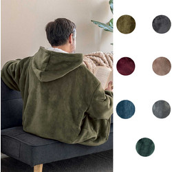 Fleece Φούτερ Με Sherpa (90x100) Palamaiki Huhu/2 Denim