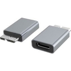 USB A 3.0 Micro Β Male To USB Type C Female PTH-067