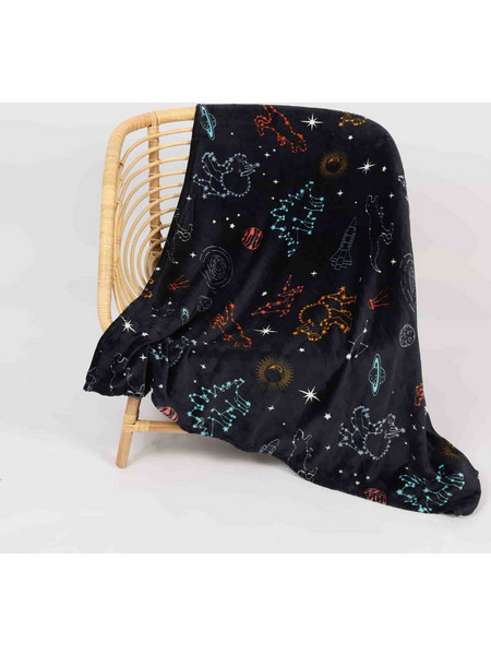 Κουβέρτα Fleece-ΥΗ Υπέρδιπλη 220X240CM Σχέδιο 01 16047