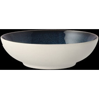 Bitz Πιάτο Ζυμαρικών Stoneware Φ20 Εκ. 1000 ml - Gastro White/Dark Blue
