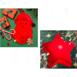 ΠΑΠΟΥΛΙΑΣ Santa Star with Light 07771