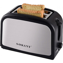 Sokany HJT-008S Φρυγανιέρα 2 Θέσεων 800W
