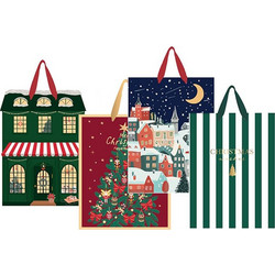 Τσάντα Χαρτινή Xmas Large 33x46cm (111376930)