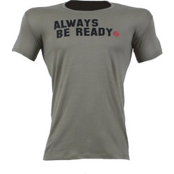 T-SHIRT ALWAYS Λαδί Με Μαύρο Logo 21018 (H&S)