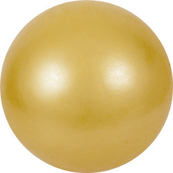 Μπάλα Ρυθμικής Γυμναστικής 19cm fig Approved, Κίτρινη με Strass 98931