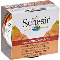 Schesir Nature for Dog Chicken & Papaya 150gr