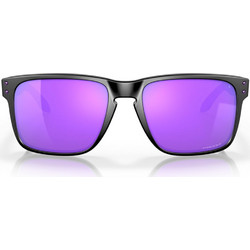 Oakley OO9417 20 Ανδρικά Γυαλιά Ηλίου Τετράγωνα Κοκάλινα Μαύρα με Μωβ Καθρέπτη Φακό