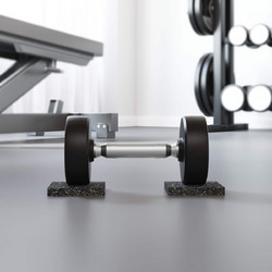 vidaXL Ρολός Γρανουλάρου Καουτσούκ Μαύρο 500 x 12 x 0,8 εκ Λάστιχο