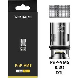 Voopoo PnP-VM5 Coil 0.2Ω - Mesh