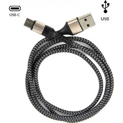 USB Cable 3 in 1 Type-C / Micro USB / Lightning 125cm - 2.8A & Type-C Cable 1m - 5A Ultra Fast Charging