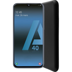 LIME ΘΗΚΗ SAMSUNG A40 A405 5.9" VELVET TPU 4 SIDE BLACK