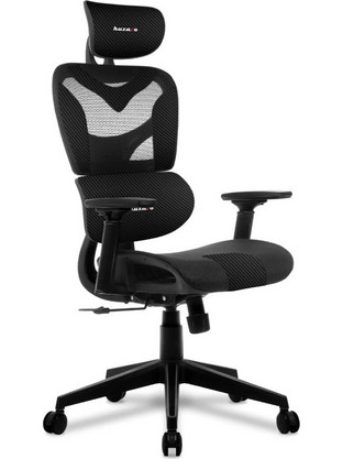 Huzaro Combat 8.0 Καρέκλα Gaming Mesh με Ρυθμιζόμενα Μπράτσα Μαύρη