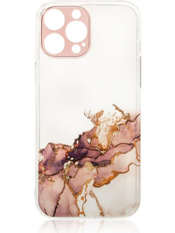 Marble Case for Xiaomi Redmi Note 11 Gel Cover Marble Brown