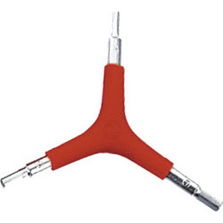 ΚΛΕΙΔΙ ALLEN TKX ΤΥΠΟΥ Y 4/5/6 mm - KL-9736L red