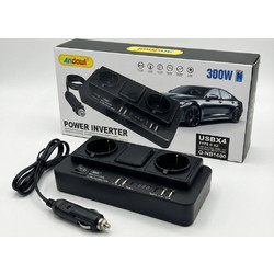Inverter Αυτοκινήτου - Μετατροπέας Τάσης 300W Q-NB1600