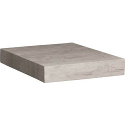 Ράφι τοίχου 5five με διαστάσεις 23.5x23.5x3.8cm - Σε γκρι απόχρωση - FIVE