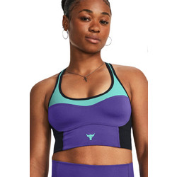 Under Armour Project Rock Lets Go Infinity Bra Q4 Αθλητικό Μπουστάκι με Μέτρια Στήριξη Πολύχρωμο 1380191-523