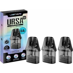 Lost Vape Ursa V3 0.8ohm 12-20W 2.5ml Cartridges 3τεμ