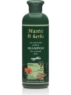 Anemos Mastic & Herbs Normal Hair Φυτικό Σαμπουάν για Επανόρθωση 300ml