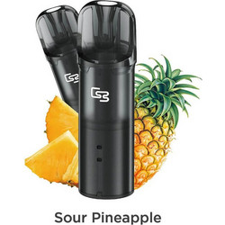 Geek Bar Elite 20mg 2ml Prefilled Pods - Sour Pineapple (2 τεμ.)