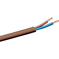 Καλώδιο Οβάλ PVC Διπλής Επένδυσης (H03VVH2-F) Διατομή 2x0.50 10m - C-090030