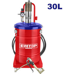 EMTOP ΓΡΑΣΣΑΔΟΡΟΣ ΑΕΡΟΣ 30L ΜΕ ΕΥΚΑΜΠΤΟ ΛΑΣΤΙΧΟ ΜΗΚΟΥΣ 5M ΜΕΓΙΣΤΗΣ ΠΙΕΣΗΣ 8BAR EAGL30102