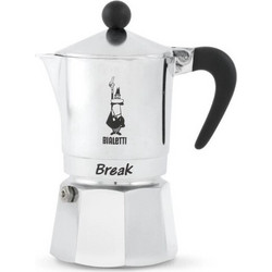 Bialetti Break Μπρίκι Espresso Ασημί