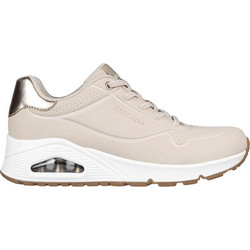 Skechers Uno Shimmer Away Γυναικεία Sneakers Nude 155196-NAT
