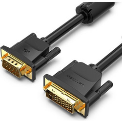 Vention Cable DVI-I male - VGA male 1.5m Μαύρο (EACBG) EACBG