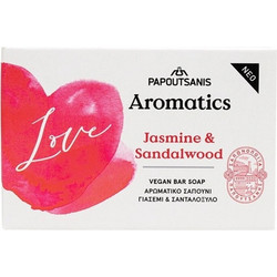 Papoutsanis Love Jasmine & Sandalwood Σαπούνι 100gr