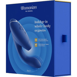Womanizer Duo 2 Κλειτοριδικός Δονητής Μπλε