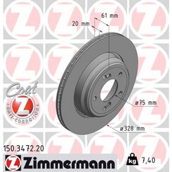 Zimmermann Δισκόπλακα - 150.3472.20
