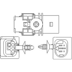 Magneti Marelli Αισθητήρας Λάμδα - 466016355177