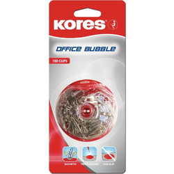 Kores Office Bubble Dispenser with Clips (743210) - Office and School Supplies