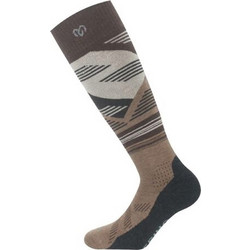 Lasting Merino SIW 720 Ισοθερμικές Κάλτσες Σκι Unisex Πράσινο-Μπέζ