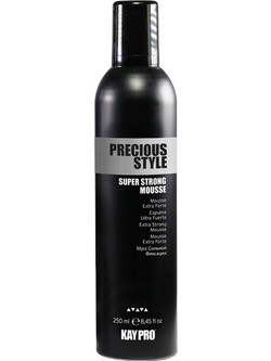 Precious Style Super Strong Αφρός Μαλλιών για Όγκο Πολύ Δυνατό Κράτημα 250ml