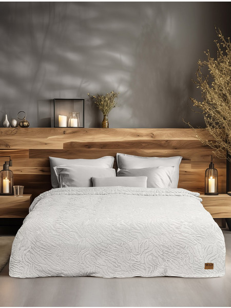 Κουβέρτα ZANORIA WHITE - MADI Κουβέρτα υπέρδιπλη: 220 x 240 εκ. Λευκό Madi