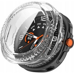 Tech-Protect Defense Πλαστική Θήκη Tempered Glass για Samsung Galaxy Watch 8 Classic 46mm Διαφανής