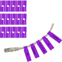 HYPER-FIX ΑΔΙΑΒΡΟΧΕΣ ΑΥΤΟΚΟΛΛΗΤΕΣ ΕΤΙΚΕΤΕΣ ΟΡΓΑΝΩΣΗΣ ΚΑΛΩΔΙΩΝ ΔΙΚΤΥΟΥ/ΗΛΕΚΤΡΙΚΩΝ ΜΩΒ 30 TEM./ A4 ΣΕΛΙΔΑ