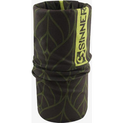 SINNER Men Bandana Leaves Geo X - BLACK/GREEN - SIWE-628-10Z-00