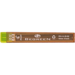 Pilot 12 Μύτες Μολυβιού Begreen Πάχους 0.5mm Τύπου 2B