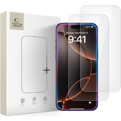 Tech-Protect Glass Fit+ Tempered Glass 2-pack (iPhone 16 Pro / 17 / 17 Pro)