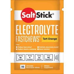 Saltstick Electrolyte FastChews Orange 10 Μασώμενες Κάψουλες