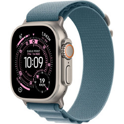 Apple Watch Ultra 3 Cellular 49mm Titanium Natural Alpine Loop Light Blue