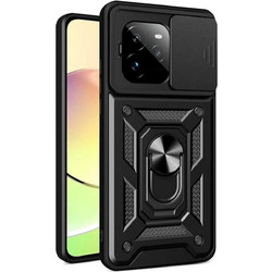 Bodycell Armor Slide Cover Case Θήκη Black (Realme GT 7 Pro)