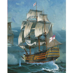 Revell gift set BATTLE OF TRAFALGAR Συναρμολογούμενο Πλαστικό Μοντέλο Καραβιού 1:225